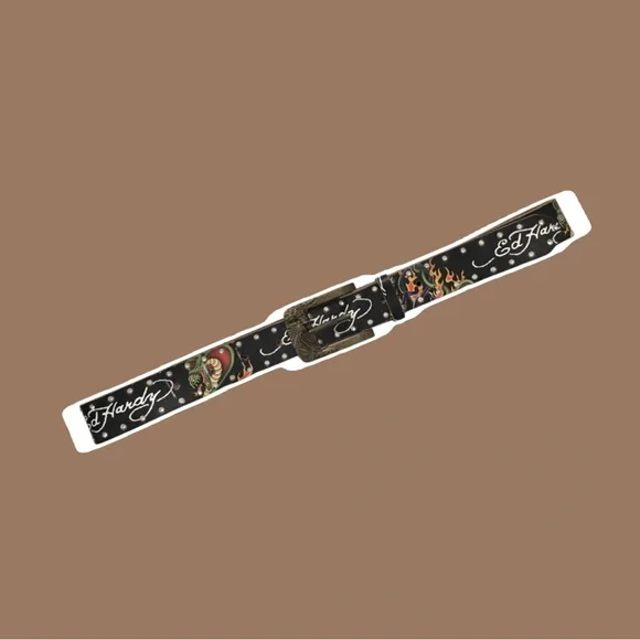 ED HARDY vintage belt - Picture 2 of 7